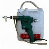Pressure washer - high water pressure type - "Jet power : 120kg/c㎡  /  Capacity:5L   /   Weight : 5.6kg" No.S-JET