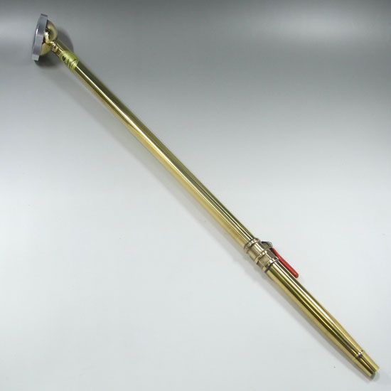 Watering Nozzle made of brass with cock -Wide width type-   "Length 630mm / Weight 1000g" No.127E