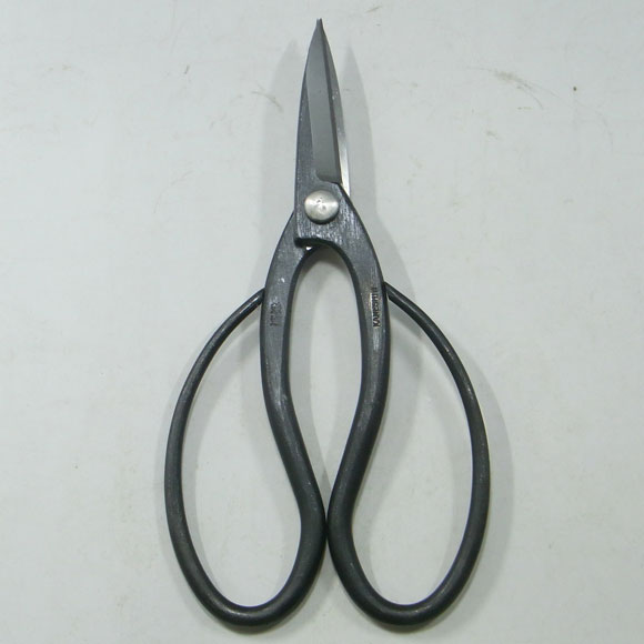 Bonsai Scissors large (Kaneshin) - Blue steel - “ length 180mm” No.40F